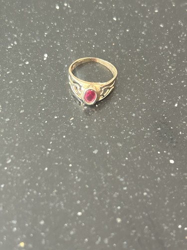 Vintage Childrens Engravable 14k Yellow Gold Size 0