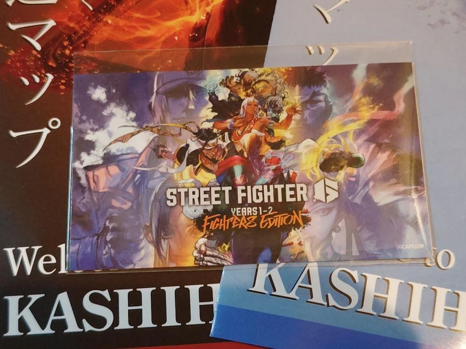 Street Fighter TGS2025 Flyer Set Ryu Ken ChunLi Viper Stickers 5 pcs - Image 3 of 4