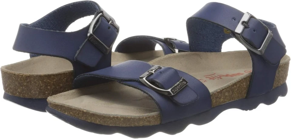 Superfit Jungen Sandalen Schuhe Fussbettpantoffel Sommerschuhe, BLAU, EUR 32 - Bild 1 von 4