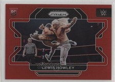 2022 Panini Prizm WWE Red Prizm 290/299 Lewis Howley #36 17x6