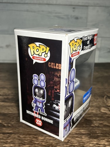 Personaggio Funko Pop Withered Bonnie Fnaf. *SCATOLA DANNEGGIATA - Foto 5 di 17