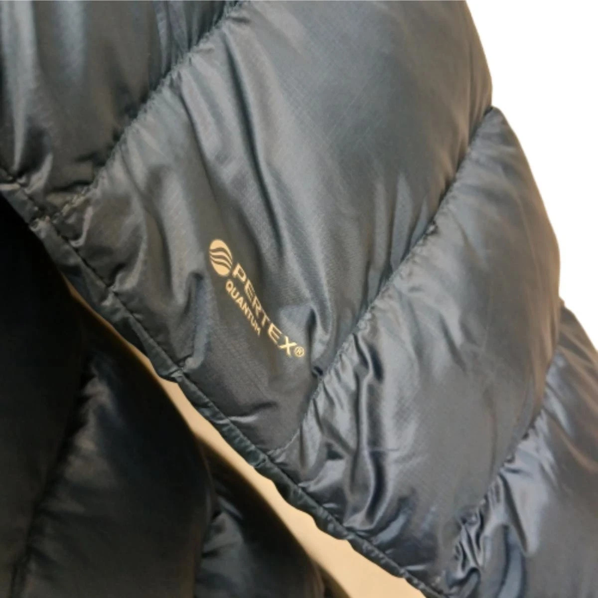 Montane Pertex Quantum Jacket Hooded Down Insulated Puffer Coat Blue Size Small image 6