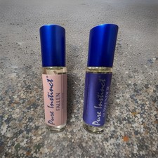 2 X Pure Instinct Pheromone Perfume  Fallen  Surrender   Roll On .034 Oz