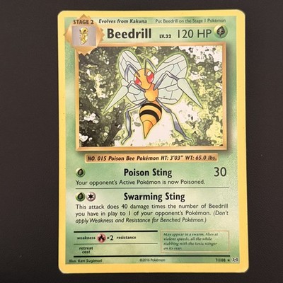 Beedrill | 7/108 | Evolutions | Pokemon Karte English