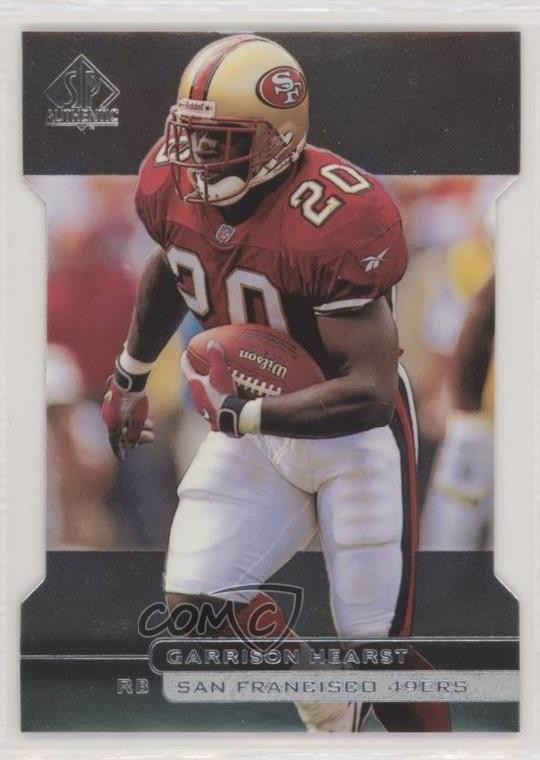 1998 SP Authentic Die-Cut 242/500 Garrison Hearst #114 1n4