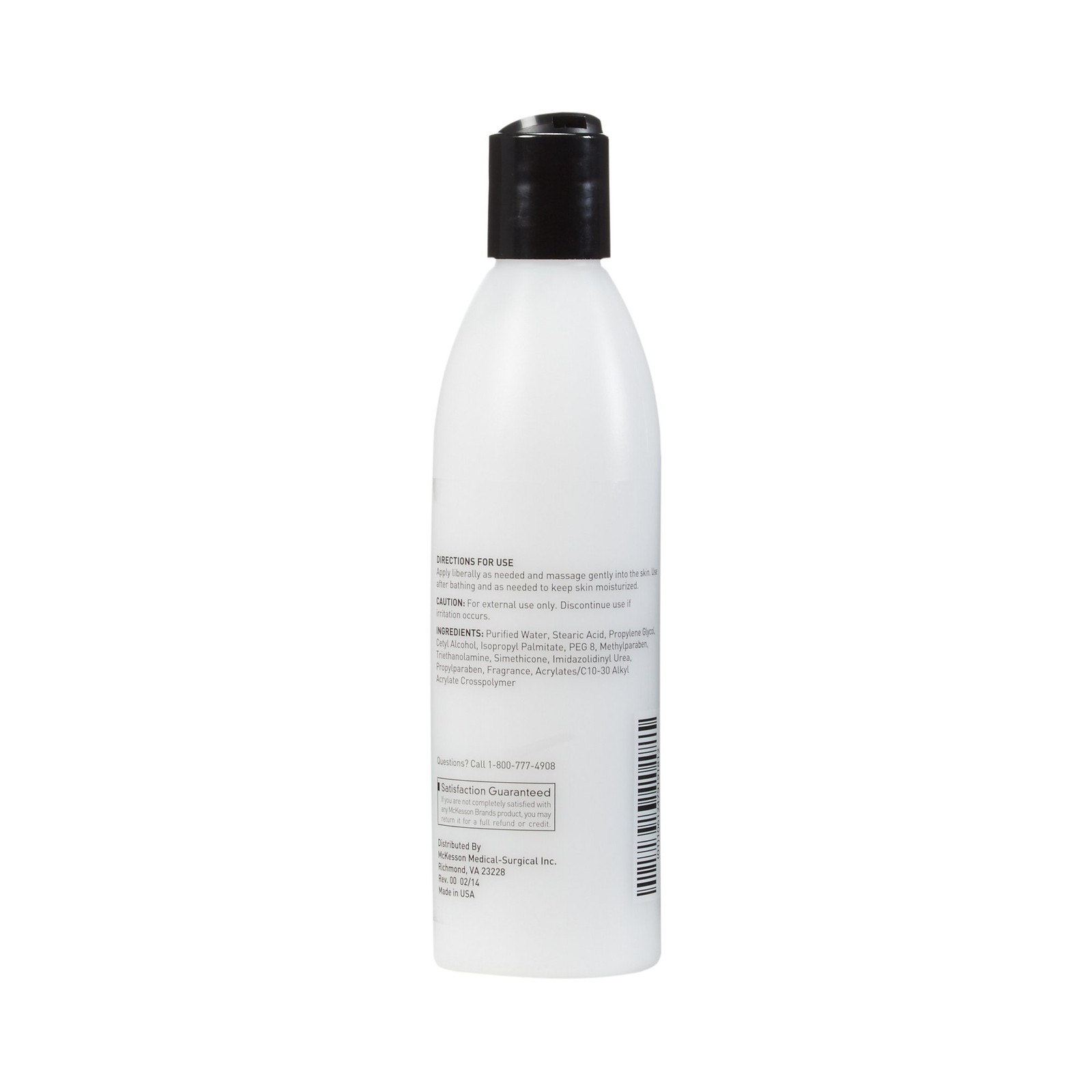 McKesson Moisturizing Body Lotion Cucumber Melon Scent Hydrate Skin 8oz Bottle