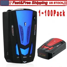 360 Degree Car 16 Band V7 GPS Speed Safety Radar Detector Voice Alert Laser Lot