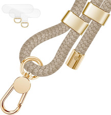 Cell Phone Lanyard,Crossbody Lanyard and Wrist Strap Premium Metal Buckle Phone