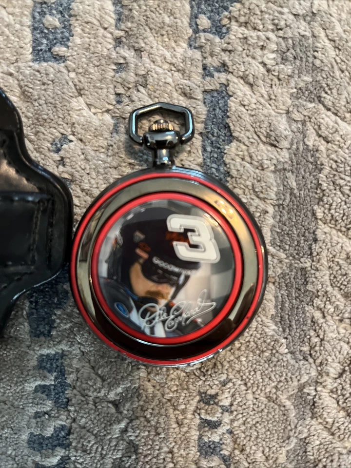 Reloj Bolsillo y Estuche Dale Earnhardt #3 Franklin Como Nuevo Coleccionistas Foto 2 de 4