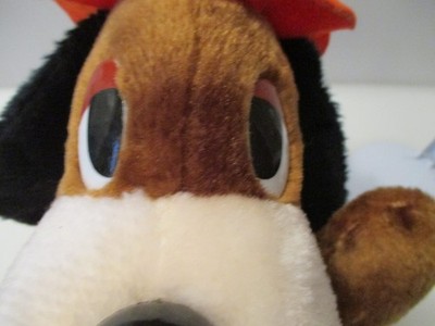 Rare 1988 Showbiz Pizza Chuck E Cheese JASPER T JOWLS Dog Plush 19