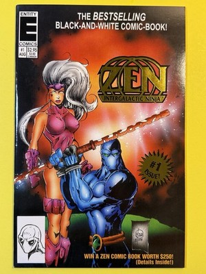 Zen Intergalactic Ninja #1 Entity Comics Aug 1993 First Printing Comic book