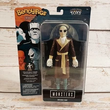 Invisible Man Action Figure Bendyfigs Universal Monsters Noble Collection