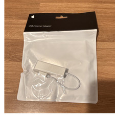 Apple USB to Ethernet Adapter White Portable A1277 RJ-45 For Apple MPN A1277