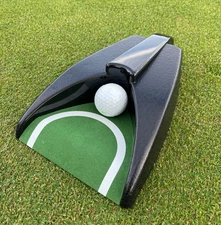 Golf Putting Ball Automatic Return Trainer Indoor/Outdoor Practice Battery Power