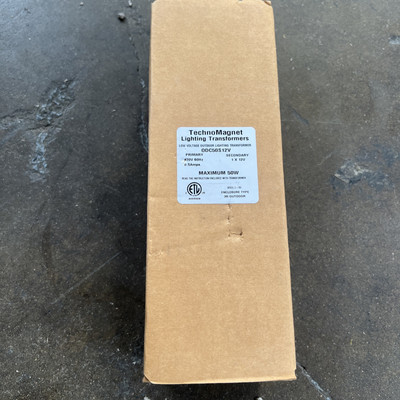 Techno Magnet ODC50S 12V Low Voltage Lighting Transformer