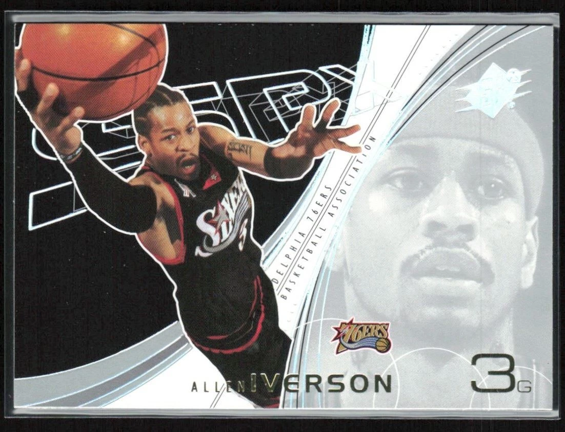 Allen Iverson Basketball 2002-03 Season Sports Trading Card