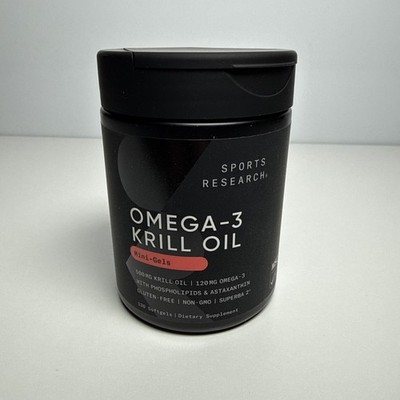 Antarctic Krill Oil Omega 3 500mg with Phospholipids, Choline & Astaxanthin, 120