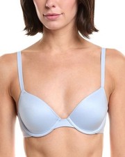Natori Revelation T-Shirt Bra 721248 Blue Mist New Size 34C