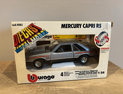 Bburago Mercury Capri RS 1:24 Diecast Metal Model Car READ BELOW