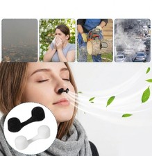 50PCS Nose Protection Foam Filter Disposable Dust Pollen Nasal Plugs Unisex