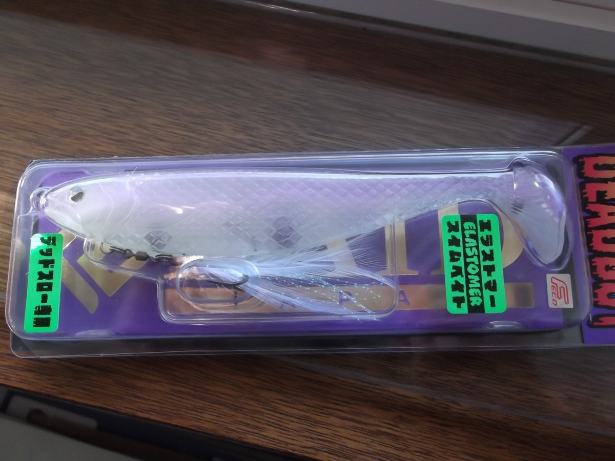 Raid Japan Dead Boy 6 inch Swimbait DB02 White Up | eBay