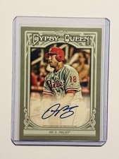 2013 Topps Gypsy Queen Darin Ruf Rookie Card RC Auto Autograph Phillies GQA-DR. rookie card picture