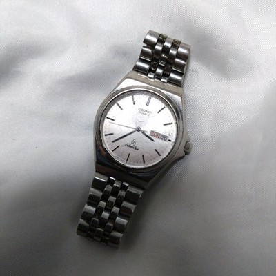Seiko Silverwave Day-Date Uhr neue Batterie aus Japan