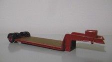 OXFORD Diecast Truck Low Loader RED Trailer  Model 1/76 scale ideal code 3