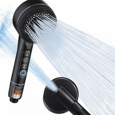 High Pressure Shower Head with Handheld with 4 Detachable Spray Modes and ON/OFF