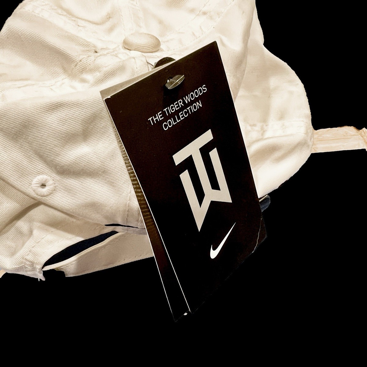 Nike Tiger Woods Heritage86 Frank Golf Hat - White for sale online