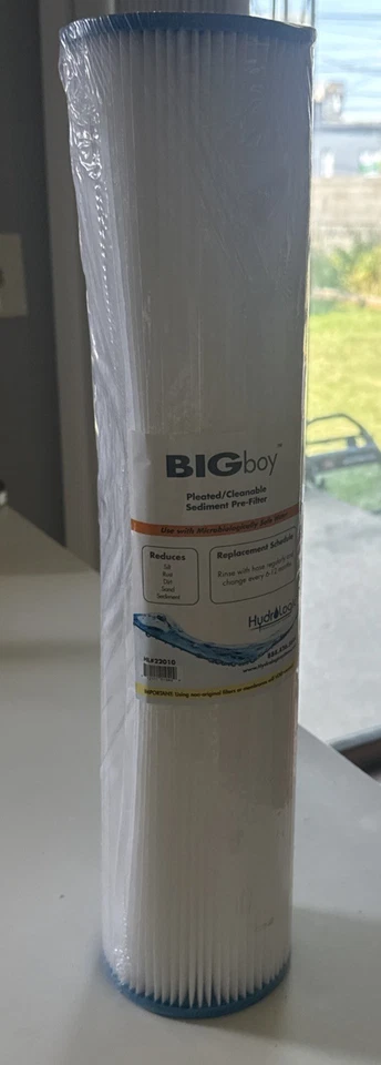 Hydro-logic Big Boy - Sediment Filter - Pleated/Cleanable - Image 4 of 4