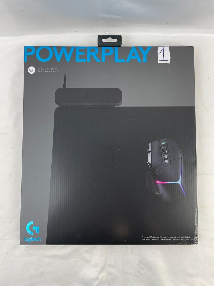 【中古】Logicool G-PMP-001 POWERPLAY Logitech G Powerplay 1 Wireless Charging Gaming Mouse Pad G-PMP