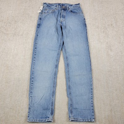 Vintage 90s Gap Jeans Womens Blue Loose Baggy Light Wash Button Fly Denim  USA