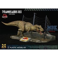 X-Plus XPL411-200130T T-Rex chasing Malcolm 1:35