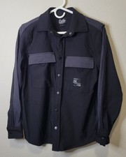 Public Supply Co Men’s Small Snap Button Utility Workwear Stretch Shirt