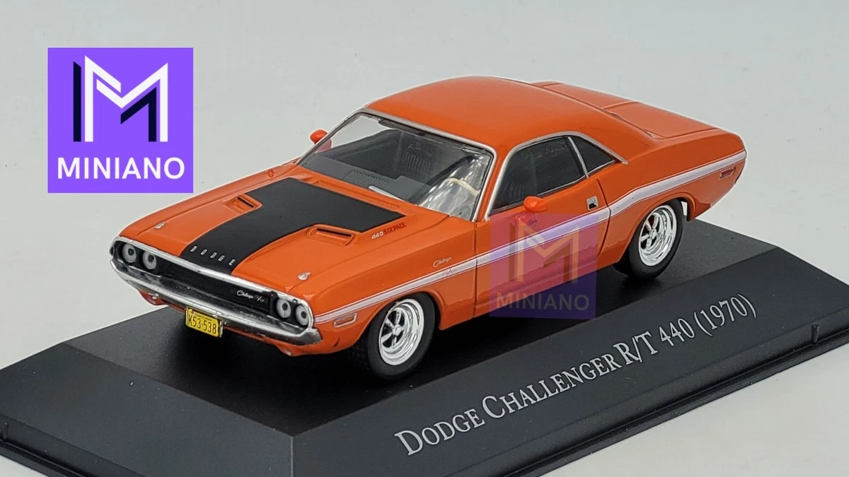 Miniature Minichamps 1/43 - Dodge Monaco Taxi US Texas 1974 - Jaune Et Bleu - État Neuf