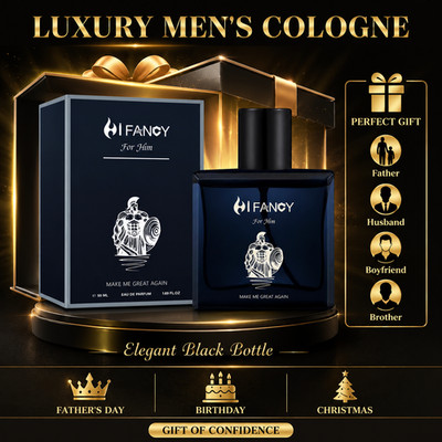 Luxury Men's Cologne 50ML Perfume Spray Elegant Gift for Husband Boyfriend