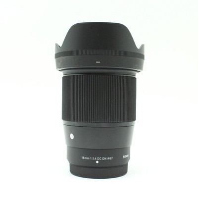 Sigma 16mm F1.4 DC DN Contemporary Fujifilm X Mount Excellent Autofocus APS-C