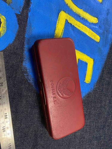 RRL double rl VINTAGE CAN GLASS CASE Iron BOX