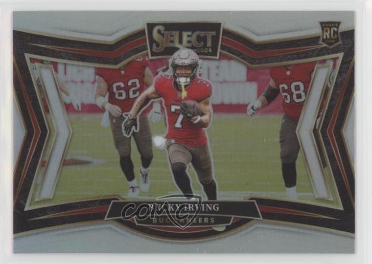 2024 Panini Select Field Level Silver Prizm Bucky Irving #442 Rookie RC 0xu5