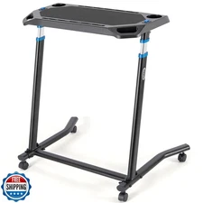 CXWXC Indoor Cycling Desk - Adjustable Height Bike Deak Laptop St