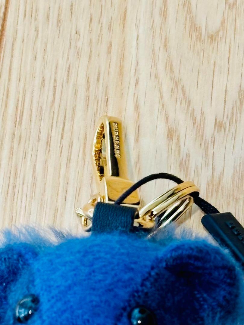 Burberry Thomas Bear Bag Charm Key Ring Puffer Coat Jacket color
