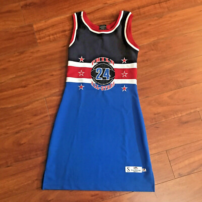 24 jersey dress PHILA 24 All-Stars Street Ball Champs Jersey Dress Women's Small Blue Red  Black