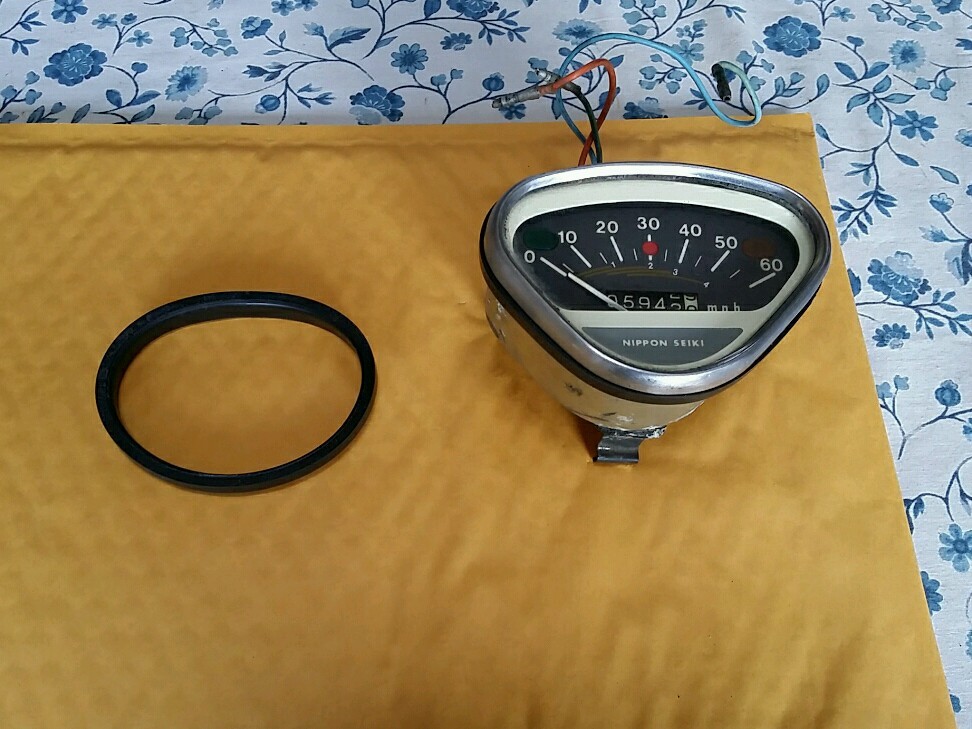 HONDA CT90 (1969) S90 (64-69) CL90 (67-70) SL90 SPEEDOMETER RUBBER GASKET (#*34)