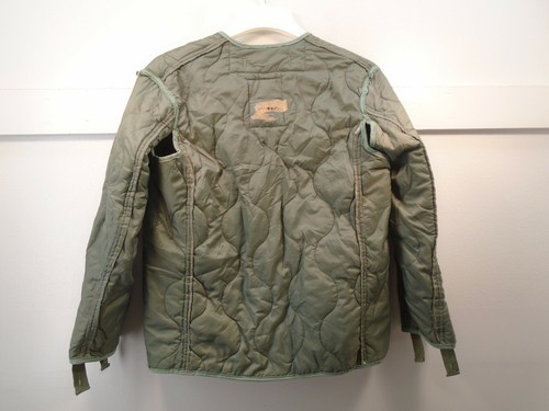 USGI US Military M65 Field Jacket Cold Weather Coat Liner Size X-Small 2005 96-H - Picture 7 of 11