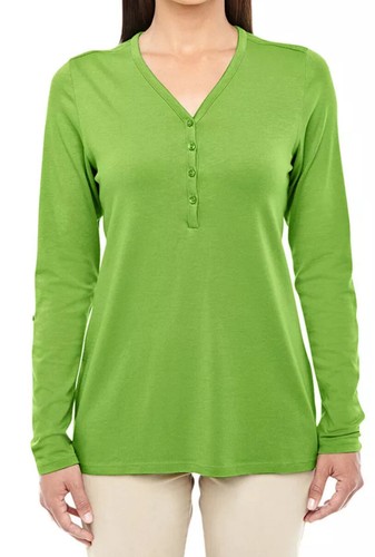 Devon & Jones Damen Fit Y-Leiste wandelbare Ärmel Strick Top DP186W 3XL (3889