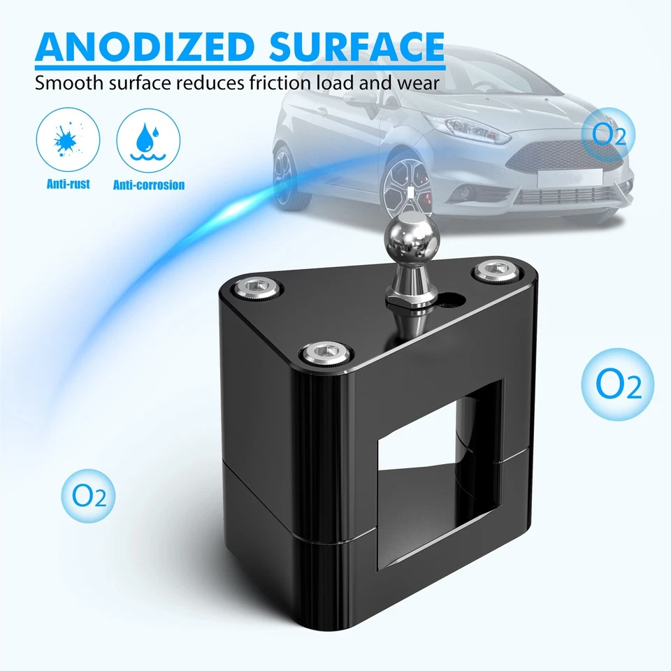 Anodized Short Shift Quick Shift Gear Shifter Kit For Ford Fiesta MK7 ST 180 201 - Image 4 of 4