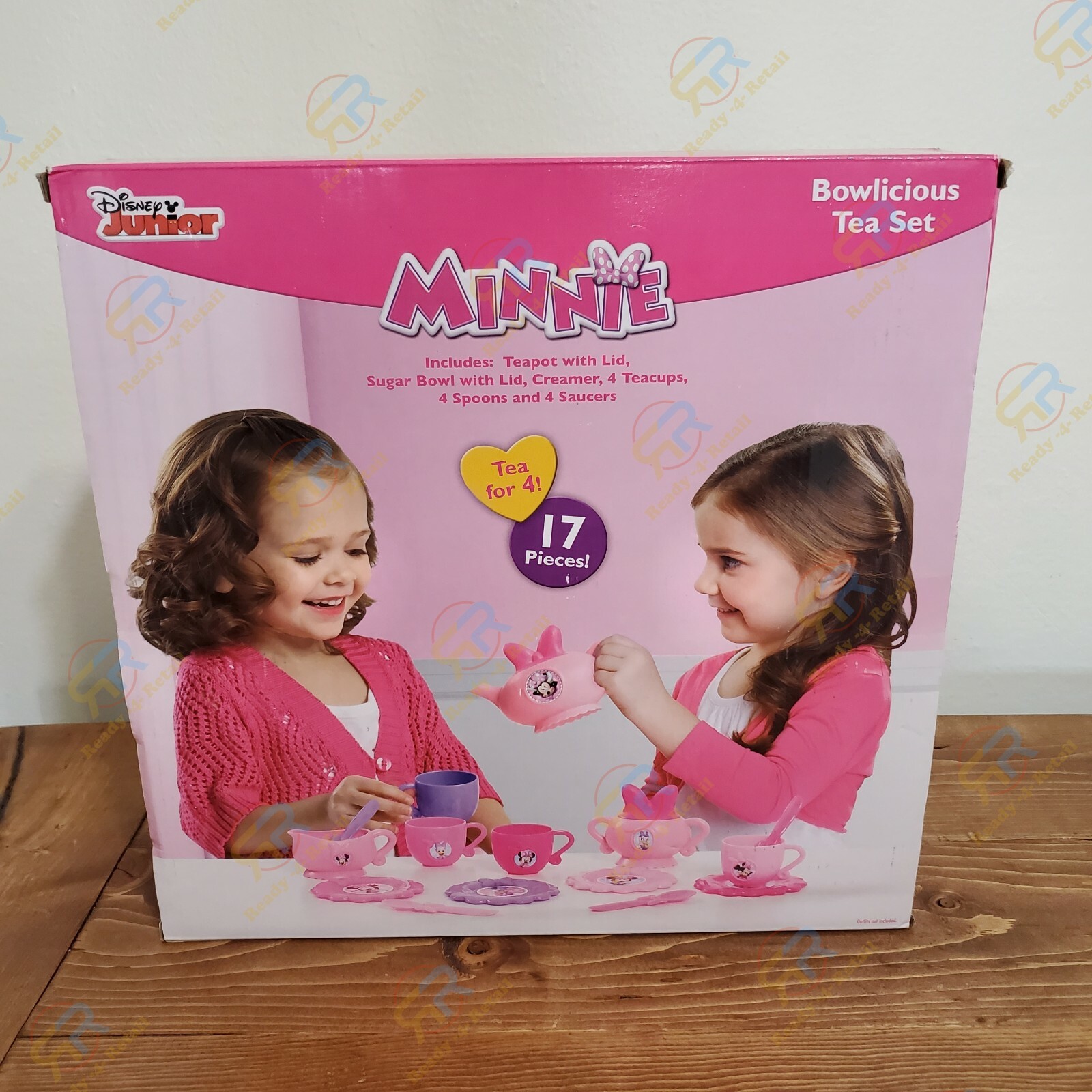 minnie bowlicious tea set