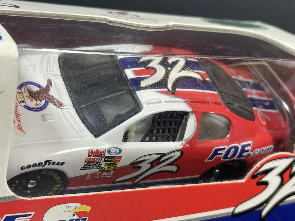 Jason Leffler #32 Fraternal Order of Eagles 2005 Promo NASCAR 1/64 Die-Cast - Image 4 of 4