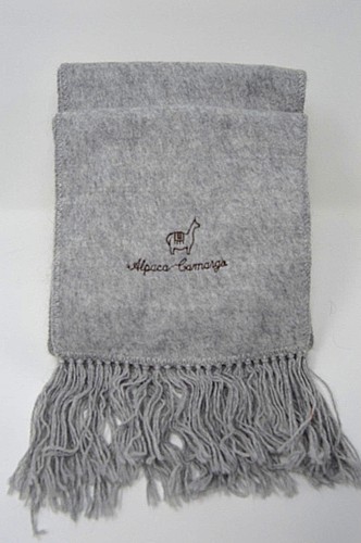 Lote de 3 Bufandas Alpaca Camargo **ARTÍCULOS USADOS** - Imagen 8 de 12